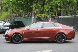 Used 2015  Lincoln MKZ 4d Sedan AWD Ecoboost at Warner Motors near East Orange&comma; NJ