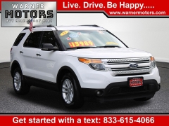 Used 2013  Ford Explorer 4d SUV 4WD XLT at Warner Motors near East Orange, NJ