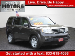 Used 2014  Honda Pilot 4d SUV 4WD LX at Warner Motors near East Orange, NJ