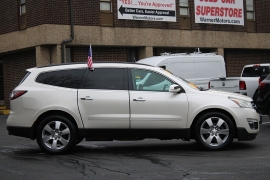 Used 2014  Chevrolet Traverse 4d SUV AWD LTZ at Warner Motors near East Orange&comma; NJ