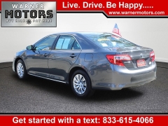 Used 2012 Toyota Camry 4d Sedan LE at Warner Motors near East Orange, NJ