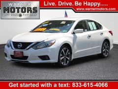 Used 2016 Nissan Altima 4d Sedan 2.5L SR at Warner Motors near East Orange, NJ
