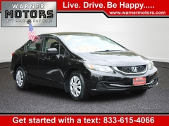 Used 2015 Honda Civic Sedan 4d LX CVT at Warner Motors near East Orange, NJ