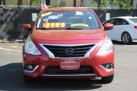 Used 2017  Nissan Versa 4d Sedan SV at Warner Motors near East Orange&comma; NJ