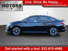 Used 2017  Nissan Sentra 4d Sedan SR at Warner Motors near East Orange, NJ
