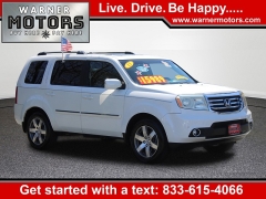 Used 2013 Honda Pilot 4d SUV 4WD Touring at Warner Motors near East Orange, NJ