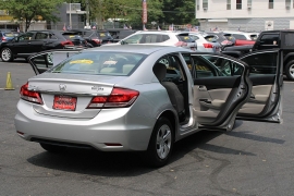Used 2013  Honda Civic Sedan 4d LX Auto at Warner Motors near East Orange&comma; NJ