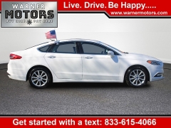 Used 2017 Ford Fusion 4d Sedan SE 1.5L EcoBoost at Warner Motors near East Orange, NJ