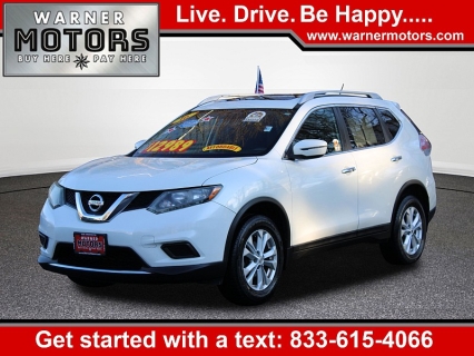 Used 2016 Nissan Rogue 4d SUV AWD SV at Warner Motors near East Orange, NJ