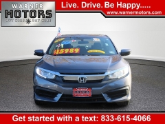 Used 2017  Honda Civic Sedan 4d EX at Warner Motors near East Orange&comma; NJ