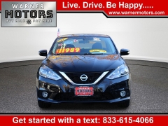 Used 2017  Nissan Sentra 4d Sedan SR at Warner Motors near East Orange, NJ