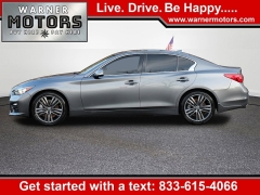 Used 2015 Infiniti Q50 4d Sedan AWD Sport at Warner Motors near East Orange, NJ
