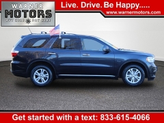 Used 2013  Dodge Durango 4d SUV AWD Crew at Warner Motors near East Orange, NJ