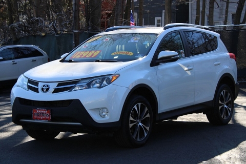 Used 2015 Toyota RAV4 4d SUV AWD Limited at Warner Motors near East Orange, NJ