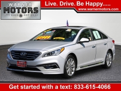Used 2017  Hyundai Sonata 4d Sedan Limited at Warner Motors near East Orange&comma; NJ