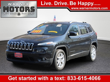 Used 2014 Jeep Cherokee 4d SUV FWD Latitude at Warner Motors near East Orange, NJ