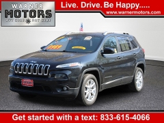 Used 2014  Jeep Cherokee 4d SUV FWD Latitude at Warner Motors near East Orange&comma; NJ
