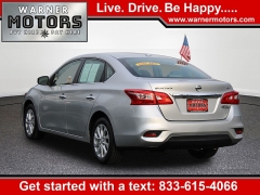 Used 2019  Nissan Sentra 4d Sedan SV at Warner Motors near East Orange&comma; NJ
