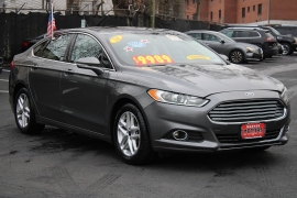 Used 2014  Ford Fusion 4d Sedan SE EcoBoost 1&period;5L at Warner Motors near East Orange&comma; NJ