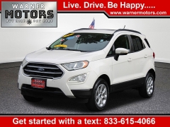  2019 Ford EcoSport 4d SUV 4WD SE at Warner Motors near East Orange&comma; NJ