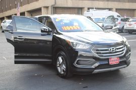 Used 2018 Hyundai Santa Fe Sport 4d SUV AWD 2.4L at Warner Motors near East Orange, NJ