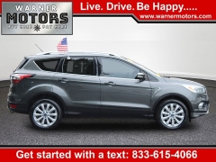 Used 2017  Ford Escape 4d SUV 4WD Titanium at Warner Motors near East Orange&comma; NJ