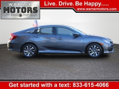 Used 2017  Honda Civic Sedan 4d EX at Warner Motors near East Orange&comma; NJ