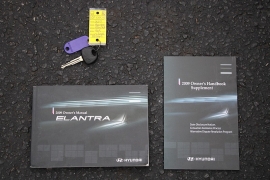 Used 2009  Hyundai Elantra 4d Sedan GLS Auto at Warner Motors near East Orange, NJ