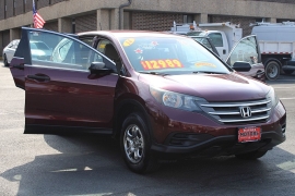 Used 2014  Honda CR-V 4d SUV AWD LX at Warner Motors near East Orange&comma; NJ