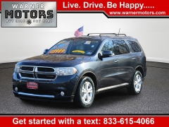 Used 2013  Dodge Durango 4d SUV AWD Crew at Warner Motors near East Orange, NJ