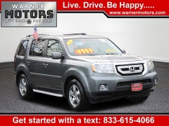 Used 2011  Honda Pilot 4d SUV 4WD EX-L at Warner Motors near East Orange&comma; NJ
