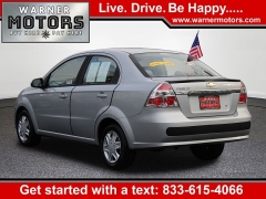 Used 2010  Chevrolet Aveo 4d Sedan LT1 at Warner Motors near East Orange&comma; NJ
