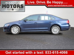 Used 2015 Volkswagen Passat 4d Sedan 1.8T Wolfsburg PZEV at Warner Motors near East Orange, NJ