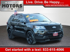 Used 2019  Ford Explorer 4d SUV 4WD Sport at Warner Motors near East Orange&comma; NJ