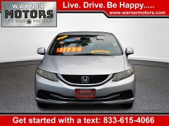 Used 2013  Honda Civic Sedan 4d LX Auto at Warner Motors near East Orange&comma; NJ