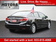 Used 2015 Honda Civic Sedan 4d LX CVT at Warner Motors near East Orange, NJ