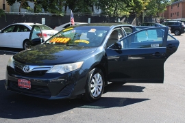 Used 2012 Toyota Camry 4d Sedan LE at Warner Motors near East Orange, NJ