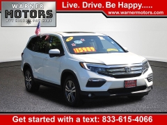 Used 2016  Honda Pilot 4d SUV AWD EX-L at Warner Motors near East Orange&comma; NJ