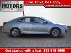 Used 2012 Toyota Camry 4d Sedan LE at Warner Motors near East Orange, NJ