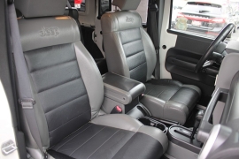 Used 2010  Jeep Wrangler Unlimited 4d Convertible 4WD Sahara at Warner Motors near East Orange&comma; NJ