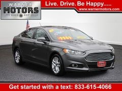 Used 2014  Ford Fusion 4d Sedan SE EcoBoost 1&period;5L at Warner Motors near East Orange&comma; NJ