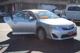 Used 2012 Toyota Camry 4d Sedan LE at Warner Motors near East Orange, NJ