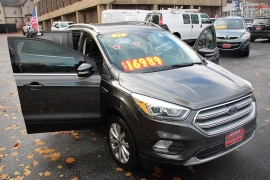 Used 2017 Ford Escape 4d SUV 4WD Titanium at Warner Motors near East Orange, NJ