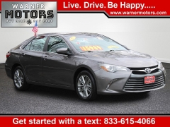 Used 2017 Toyota Camry 4d Sedan LE at Warner Motors near East Orange, NJ