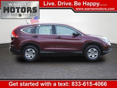 Used 2014  Honda CR-V 4d SUV AWD LX at Warner Motors near East Orange&comma; NJ