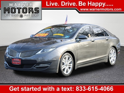 Used 2016 Lincoln MKZ 4d Sedan AWD Ecoboost at Warner Motors near East Orange, NJ