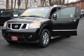 Used 2012  Nissan Armada 4d SUV 4WD Platinum at Warner Motors near East Orange, NJ