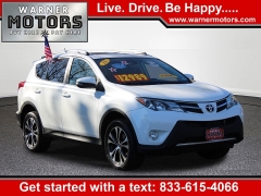 Used 2015  Toyota RAV4 4d SUV AWD Limited at Warner Motors near East Orange&comma; NJ