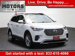 Used 2017  Hyundai Santa Fe 4d SUV AWD SE Ultimate at Warner Motors near East Orange&comma; NJ