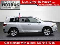 Used 2008  Toyota Highlander 4d SUV AWD Limited at Warner Motors near East Orange&comma; NJ